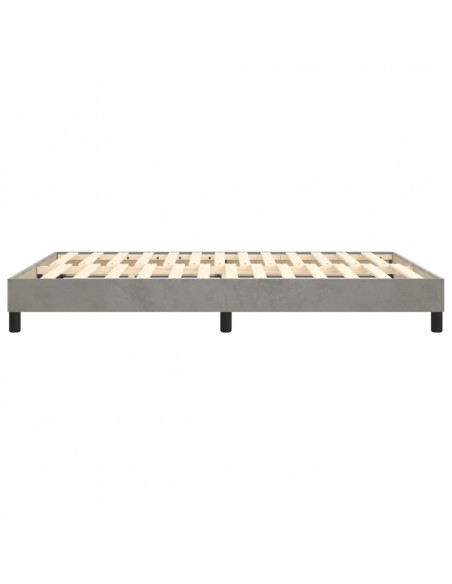 Giroletto Grigio Chiaro 140x190 cm in Velluto