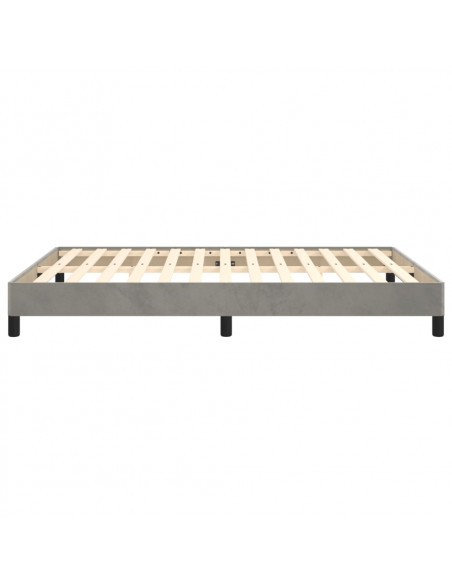 Giroletto Grigio Chiaro 140x190 cm in Velluto