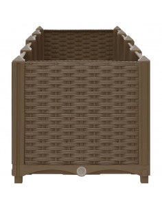 Fioriera Rialzata 160x40x38 cm in Polipropilene