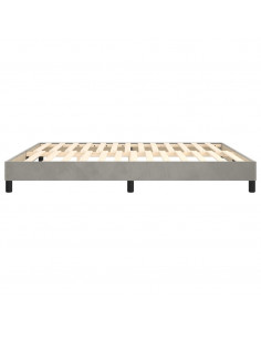 Giroletto Grigio Chiaro 180x200 cm in Velluto