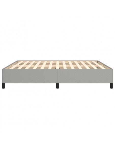 Giroletto Grigio Chiaro 180x200 cm Super King in Tessuto