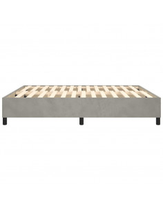 Giroletto Grigio Chiaro 200x200 cm in Velluto