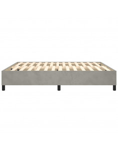 Giroletto Grigio Chiaro 200x200 cm in Velluto