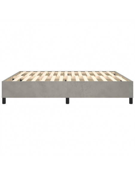 Giroletto Grigio Chiaro 200x200 cm in Velluto