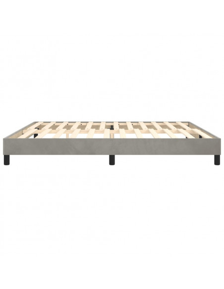 Giroletto Grigio Chiaro 200x200 cm in Velluto