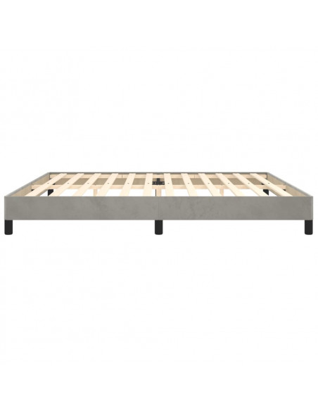 Giroletto Grigio Chiaro 200x200 cm in Velluto