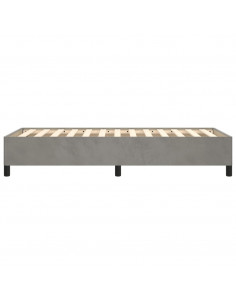 Giroletto Grigio Chiaro 80x200 cm in Velluto