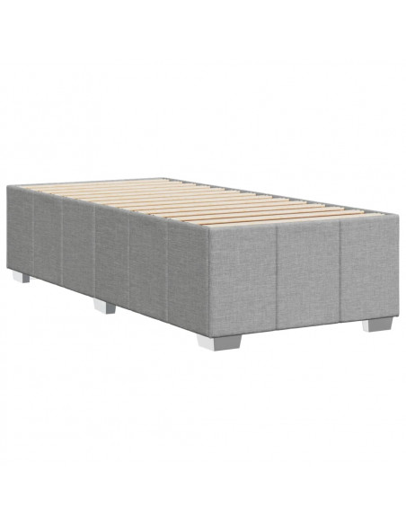 Giroletto Grigio Chiaro 90x190 cm in Tessuto