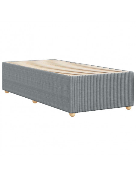 Giroletto Grigio Chiaro 90x190 cm in Tessuto