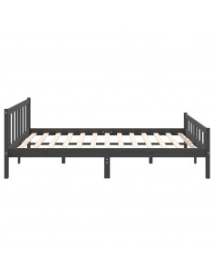 Giroletto Grigio in Legno Massello 120x200 cm