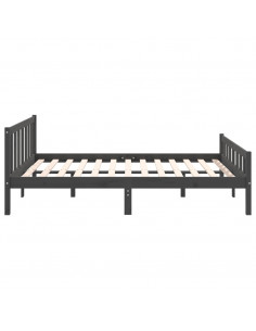 Giroletto Grigio in Legno Massello 140x190 cm