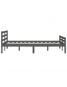 Giroletto Grigio in Legno Massello 140x190 cm