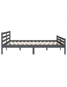 Giroletto Grigio in Legno Massello 200x200 cm