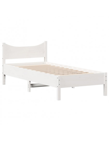 Giroletto Bianco 100x200 cm in Legno Massello di Pino