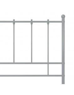 Giroletto Grigio in Metallo 100x200 cm