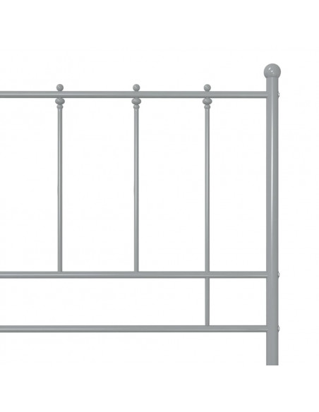 Giroletto Grigio in Metallo 100x200 cm