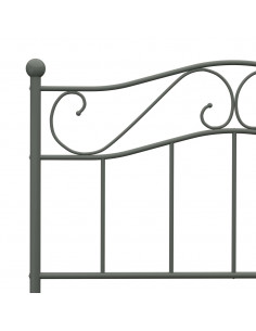 Giroletto Grigio in Metallo 100x200 cm