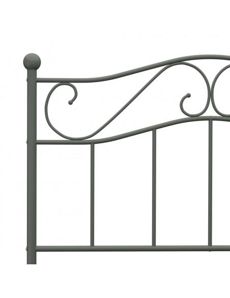 Giroletto Grigio in Metallo 100x200 cm