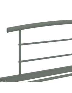 Giroletto Grigio in Metallo 100x200 cm