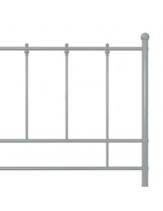 Giroletto Grigio in Metallo 120x200 cm