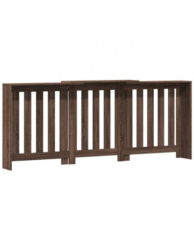 Copertura Termosifone Rovere Marrone 205x21,5x83,5 Multistrato