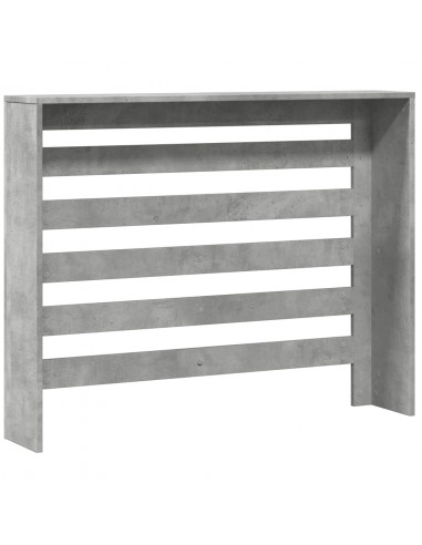 Copertura Termosifone Grigio Cemento 104x20x82cm in Multistrato