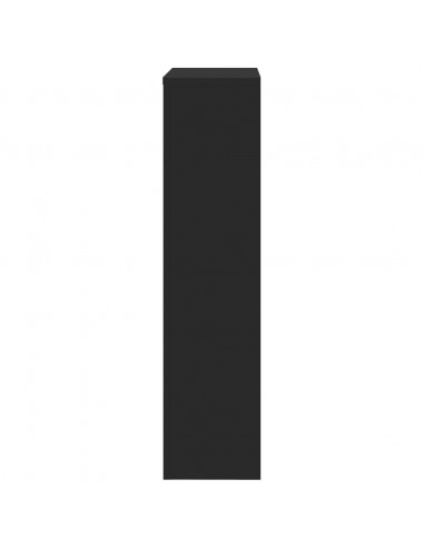 Copertura Termosifone Nera 104x20x82 cm Legno Multistrato