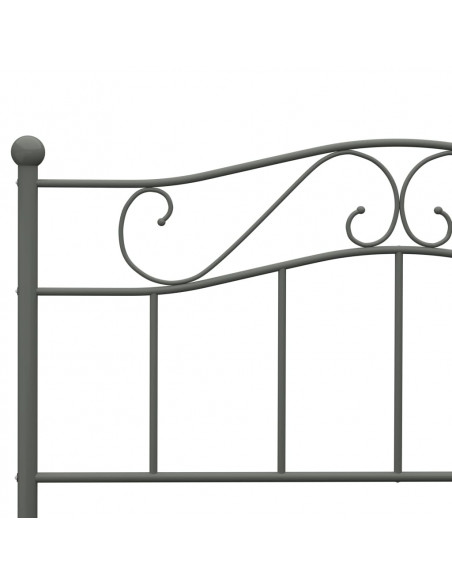 Giroletto Grigio in Metallo 140x200 cm