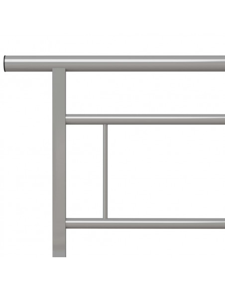 Giroletto Grigio in Metallo 160x200 cm