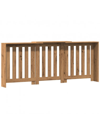 Copertura Termosifone Rovere Artigianale 205x21,5x83,5 cm Legno
