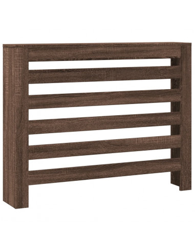 Copertura Termosifone Rovere Marrone 104x20x82cm in Multistrato