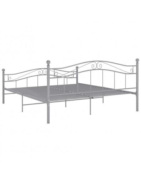 Giroletto Grigio in Metallo 160x200 cm