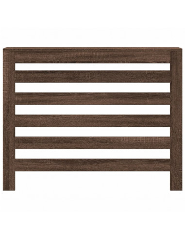 Copertura Termosifone Rovere Marrone 104x20x82cm in Multistrato