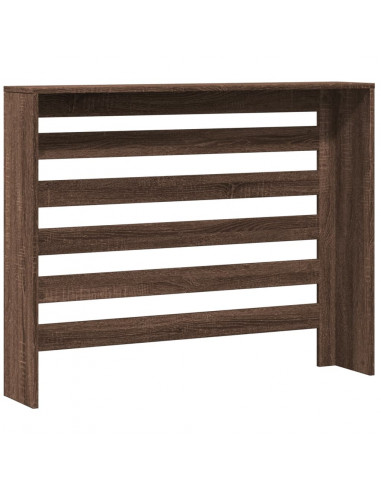 Copertura Termosifone Rovere Marrone 104x20x82cm in Multistrato