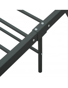 Giroletto Grigio in Metallo 160x200 cm