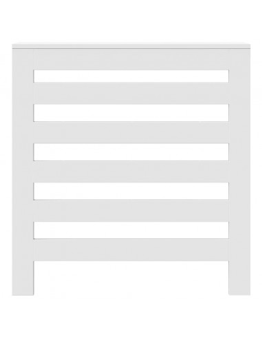 Copertura Termosifone Bianca 78x20x82 cm Legno Multistrato