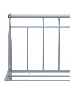 Giroletto Grigio in Metallo 180x200 cm