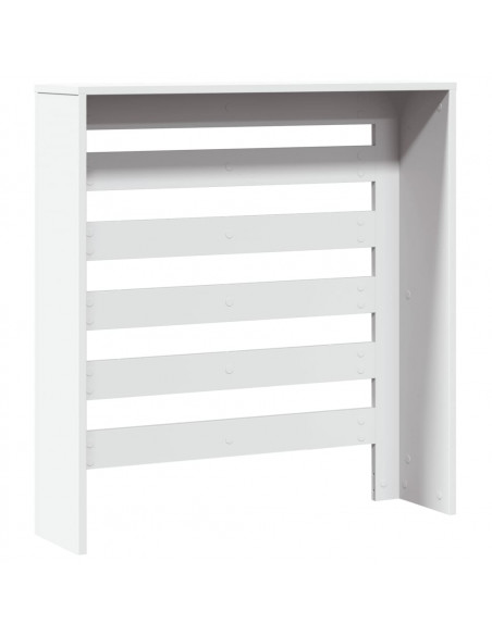 Copertura Termosifone Bianca 78x20x82 cm Legno Multistrato