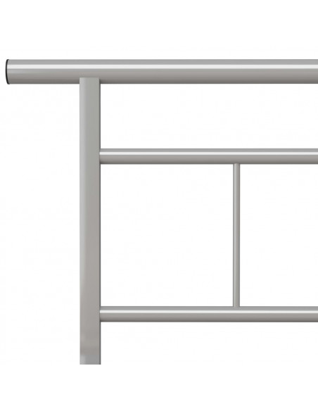 Giroletto Grigio in Metallo 180x200 cm