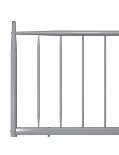 Giroletto Grigio in Metallo 200x200 cm