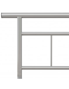 Giroletto Grigio in Metallo 200x200 cm