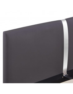 Giroletto Grigio in Similpelle 140x200 cm