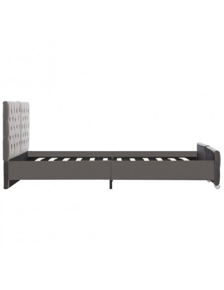 Giroletto Grigio in Velluto 140x200 cm