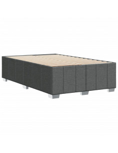 Giroletto senza Materasso Grigio Scuro 120x190 cm in Tessuto