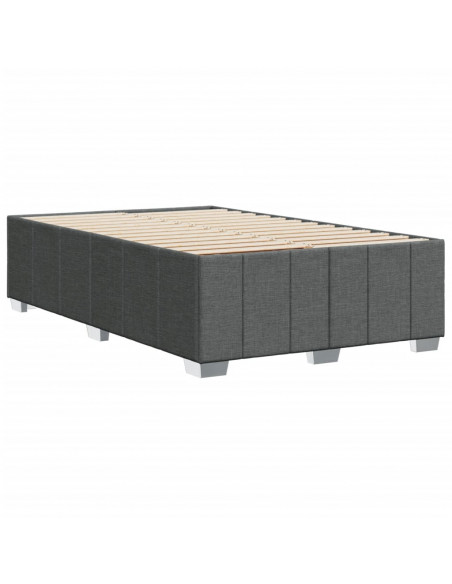 Giroletto senza Materasso Grigio Scuro 120x190 cm in Tessuto