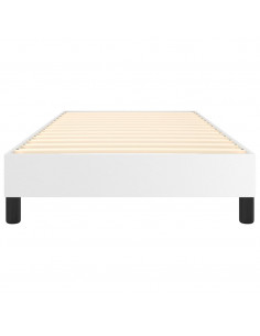 Giroletto a Molle Bianco 80x200 cm in Similpelle