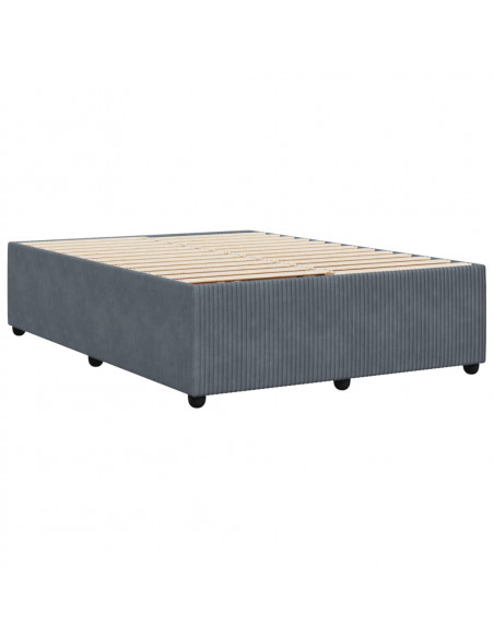 Giroletto Grigio Scuro 160x200 cm in Velluto