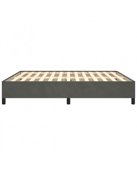 Giroletto Grigio Scuro 160x200 cm in Velluto