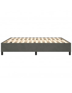 Giroletto Grigio Scuro 180x200 cm in Velluto