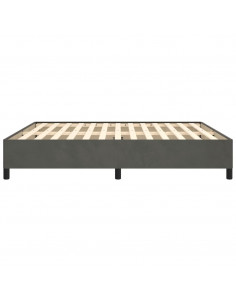 Giroletto Grigio Scuro 180x200 cm in Velluto